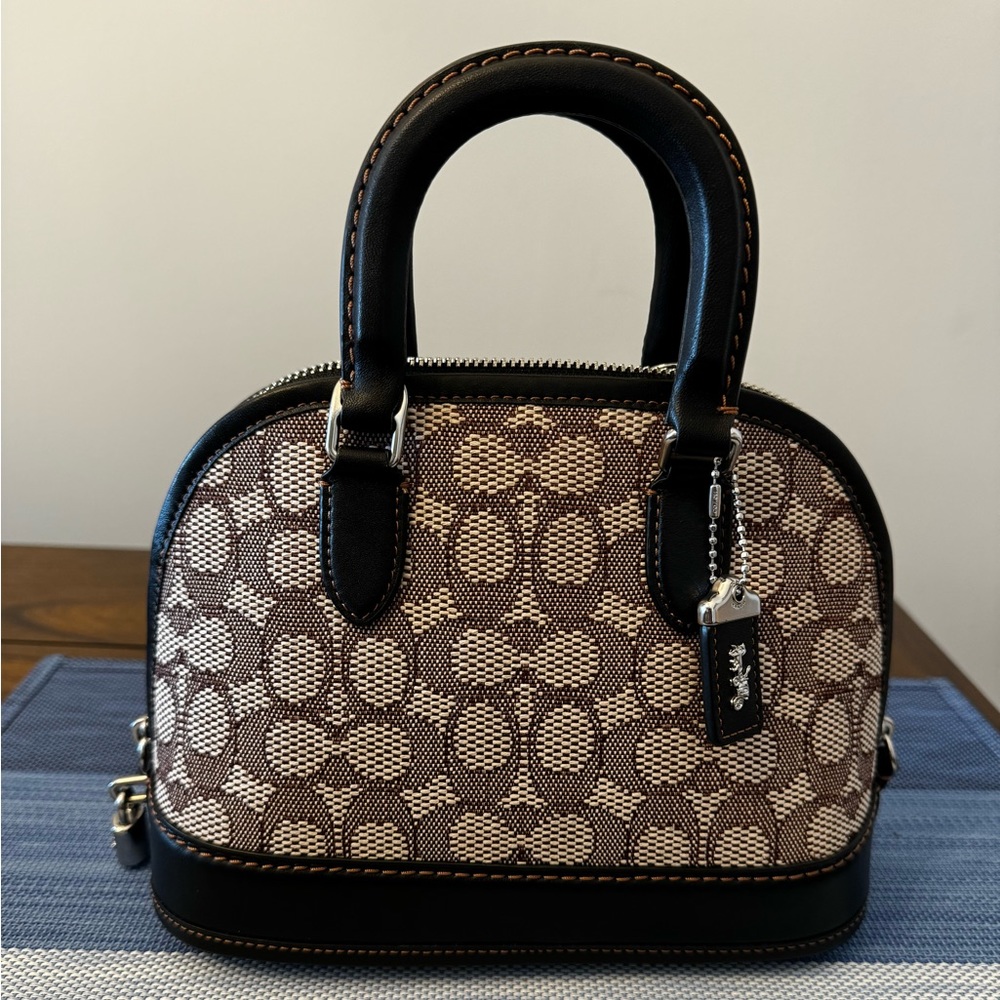 Coach Revel Bag 24 in Signature Textile Jacquard